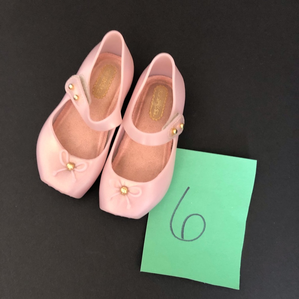 Mini Melissa Ballerina Slippers